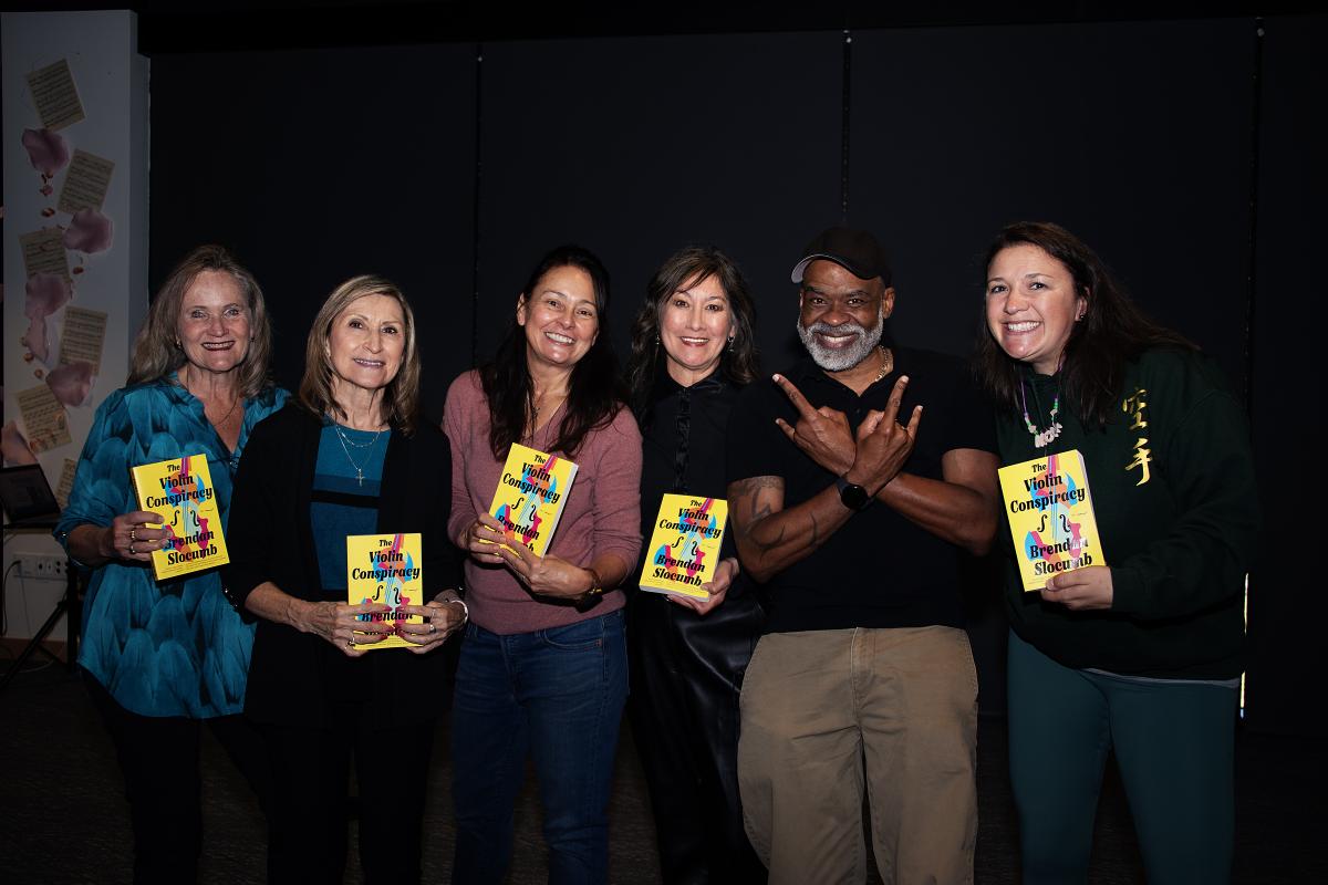 public author talk crowd
