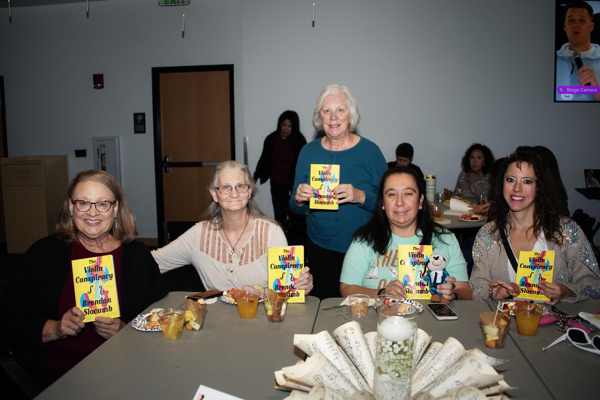 public author talk crowd