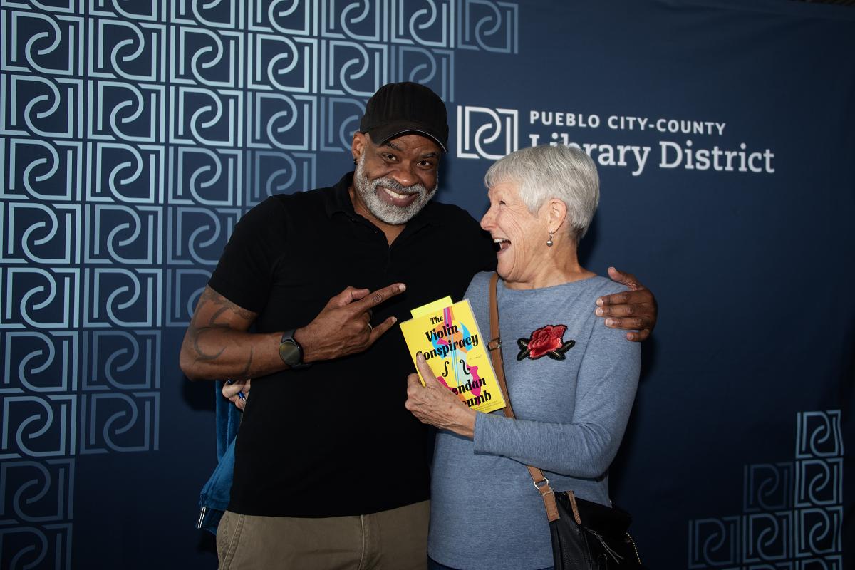 public author talk crowd