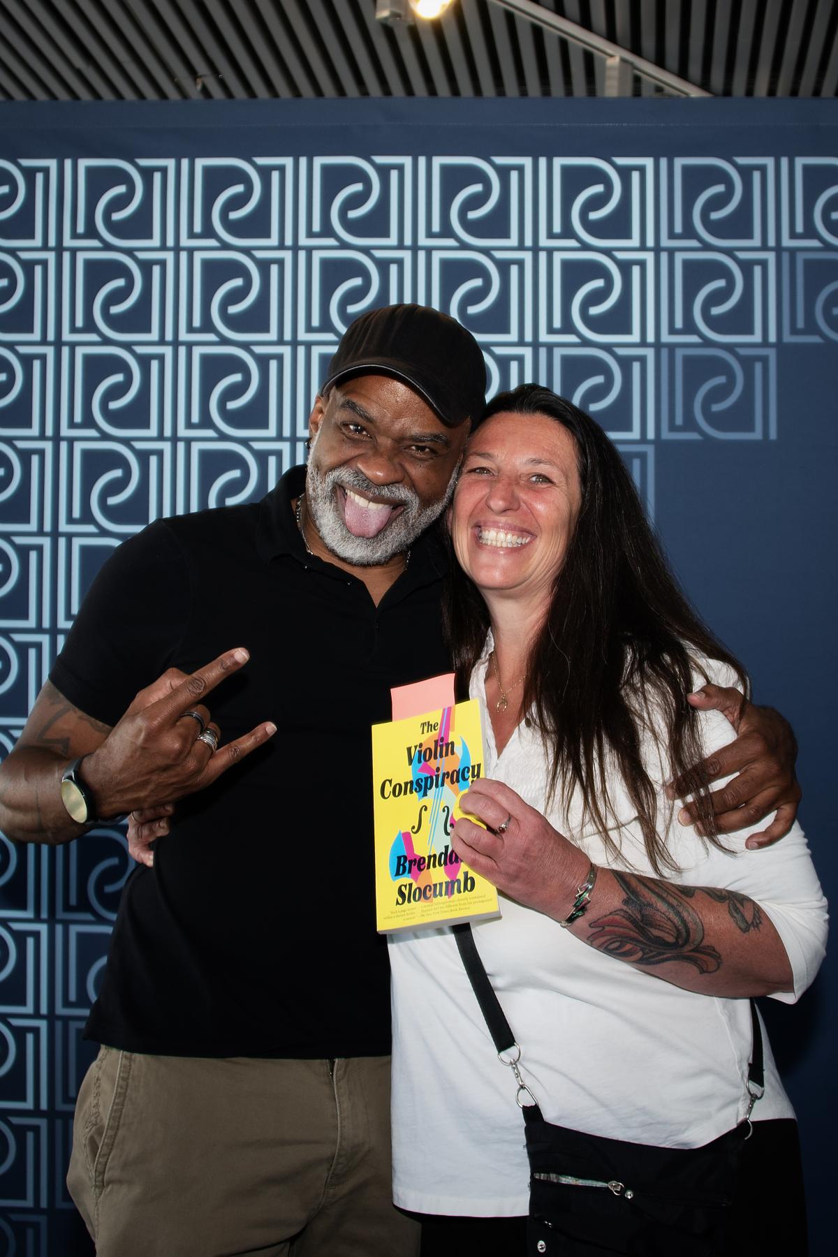 public author talk crowd