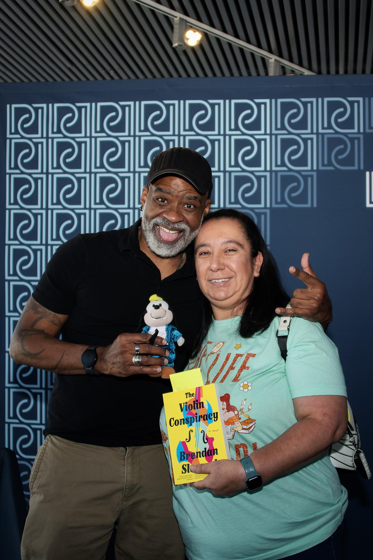 public author talk crowd