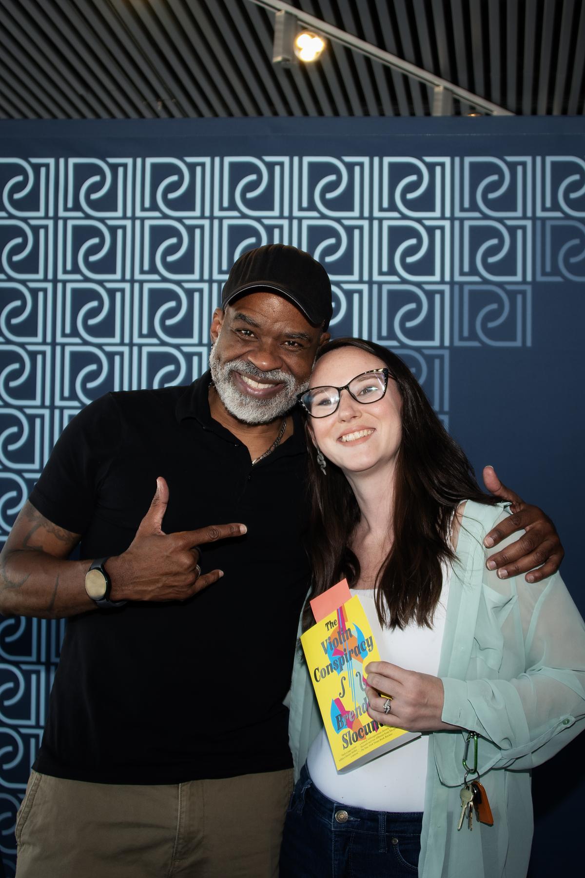 public author talk crowd