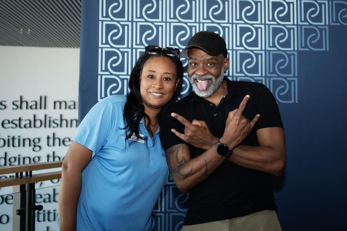 public author talk crowd