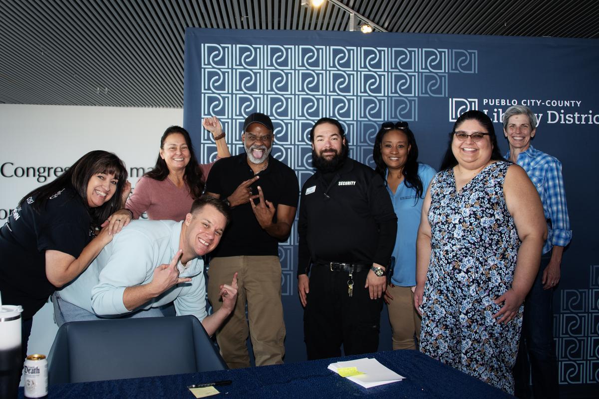 public author talk crowd