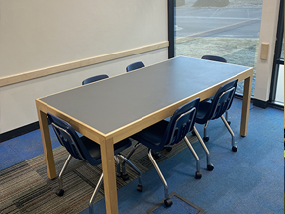 study room one 6 chairs