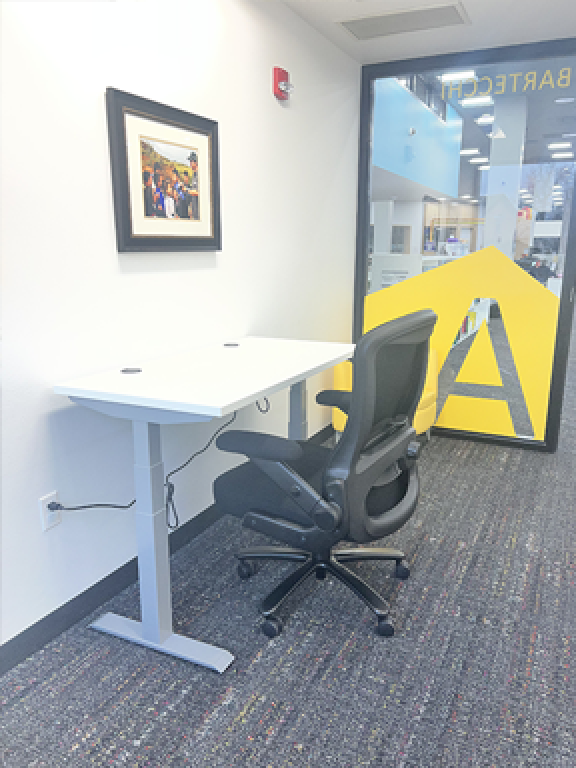 chair with ADA table